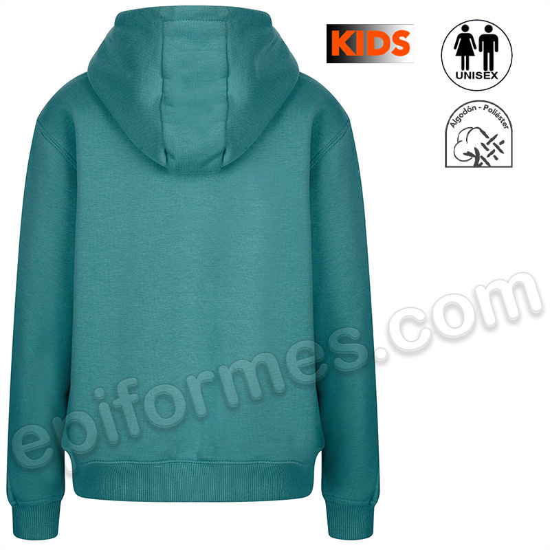 Sudadera escolar con capucha en 19 colores