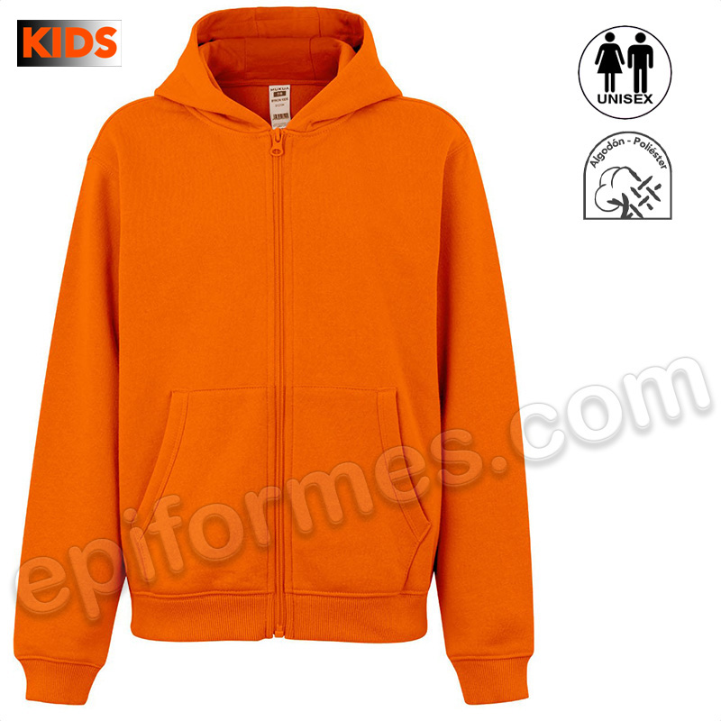 Sudadera escolar con capucha en 19 colores