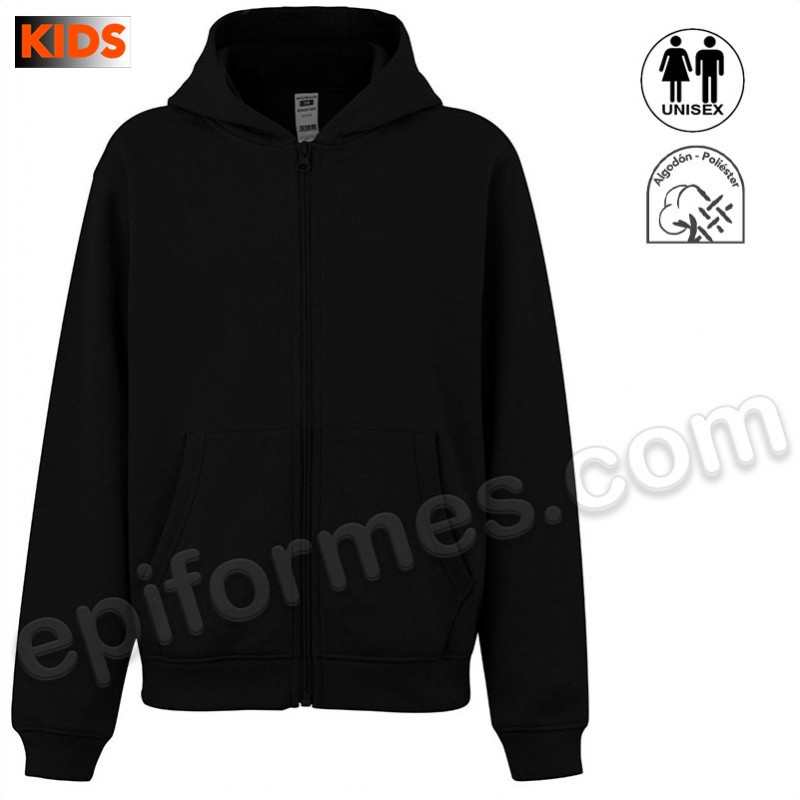 Sudadera escolar con capucha en 21 colores