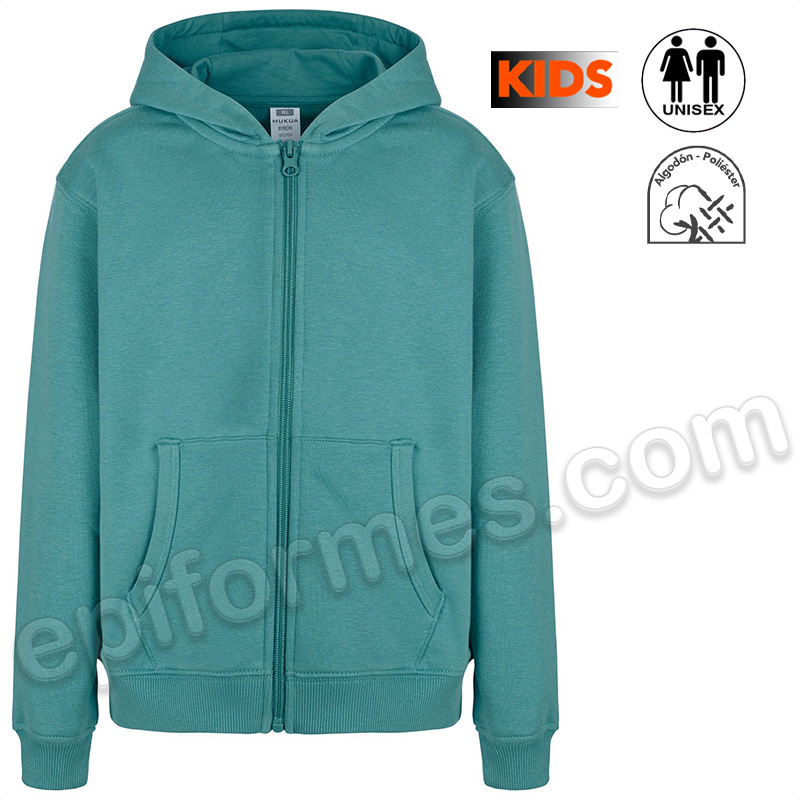 Sudadera escolar con capucha en 19 colores