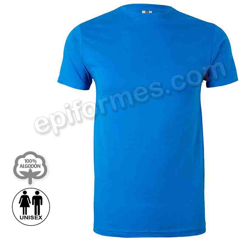 Camiseta manga corta unisex 28 colores