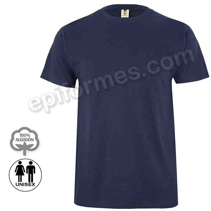 Camiseta manga corta unisex 28 colores