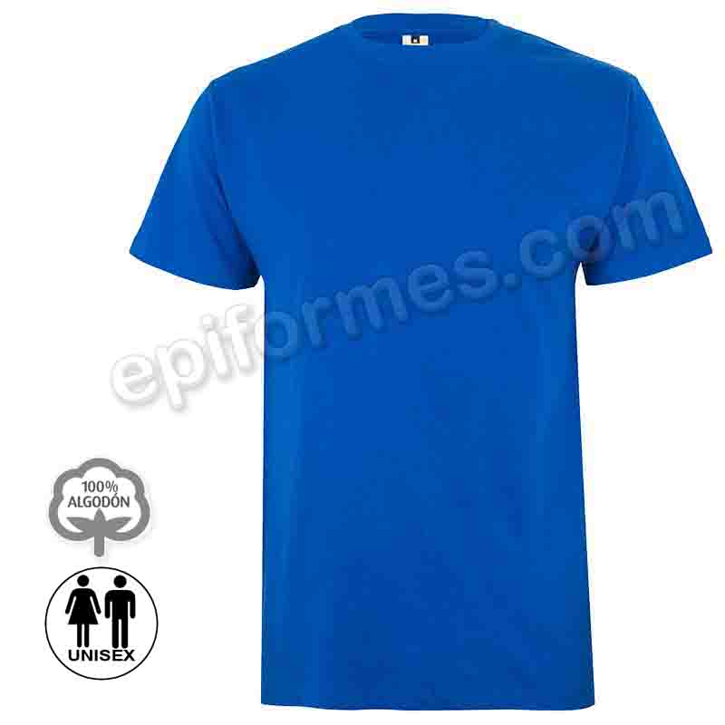 Camiseta manga corta unisex 28 colores