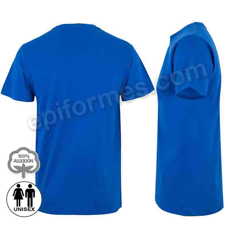 Camiseta manga corta unisex 28 colores