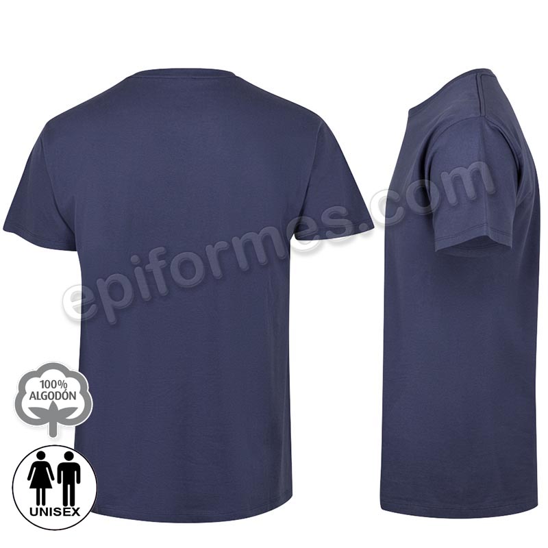 Camiseta manga corta unisex 28 colores