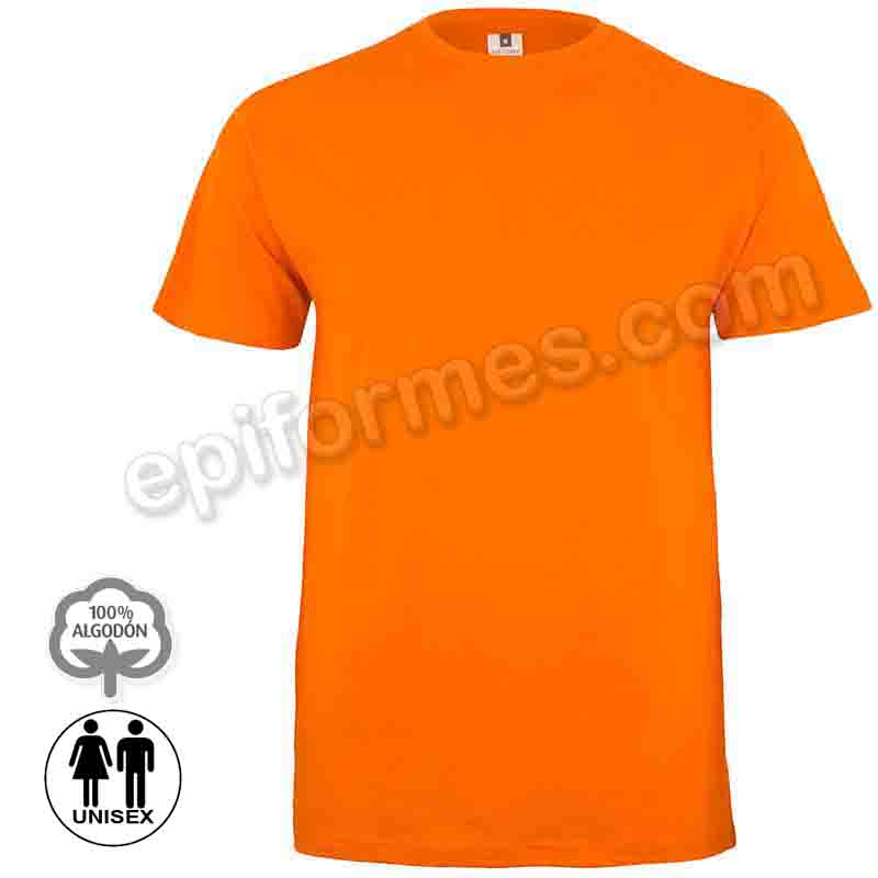 Camiseta manga corta unisex 28 colores