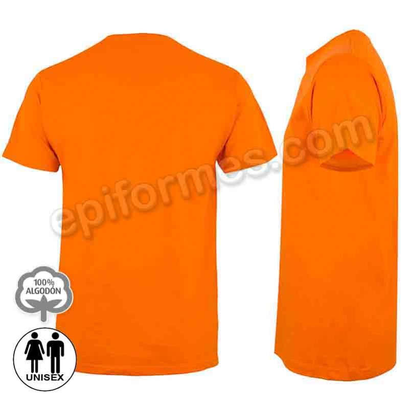 Camiseta manga corta unisex 28 colores