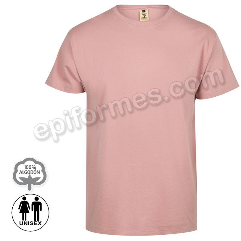 Camiseta manga corta unisex 28 colores