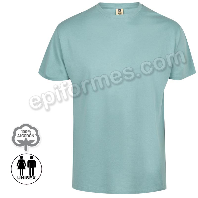 Camiseta manga corta unisex 28 colores