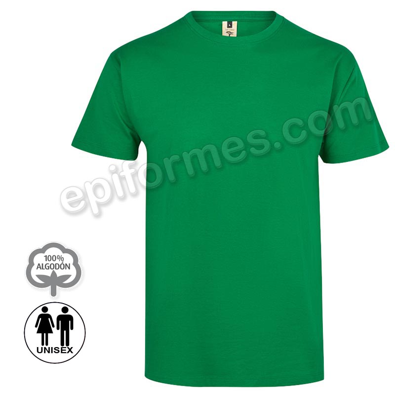 Camiseta manga corta unisex 28 colores