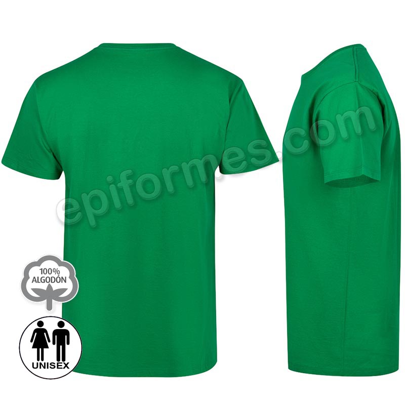 Camiseta manga corta unisex 28 colores