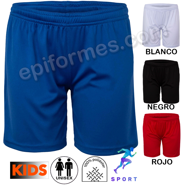 Pantalón corto infantil deporte