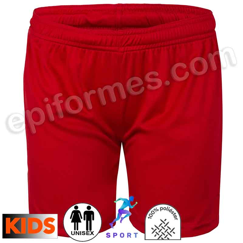 Pantalón corto infantil deporte