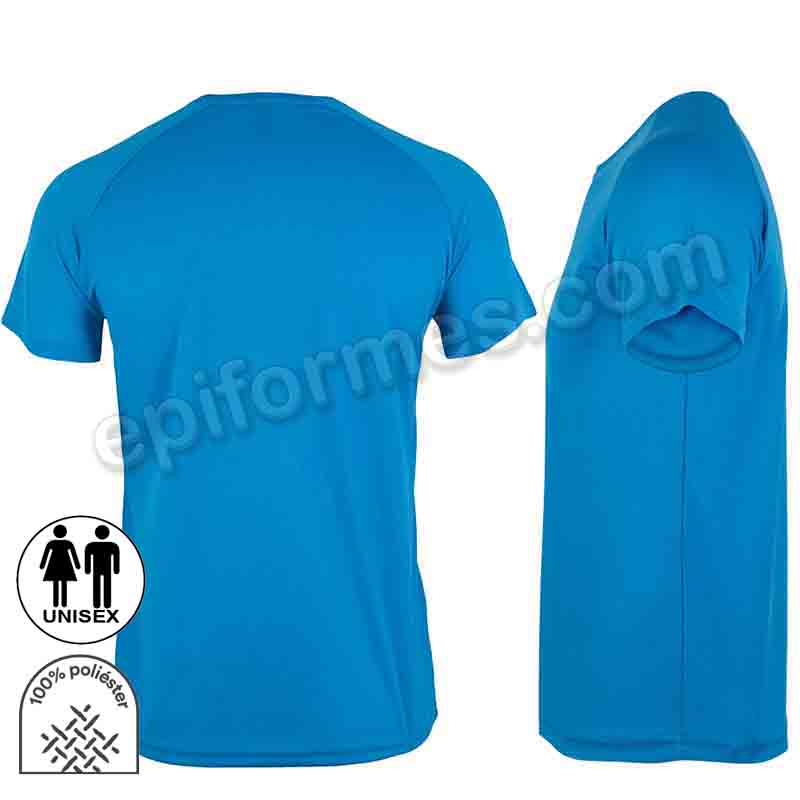 Camiseta técnica unisex 10 colores