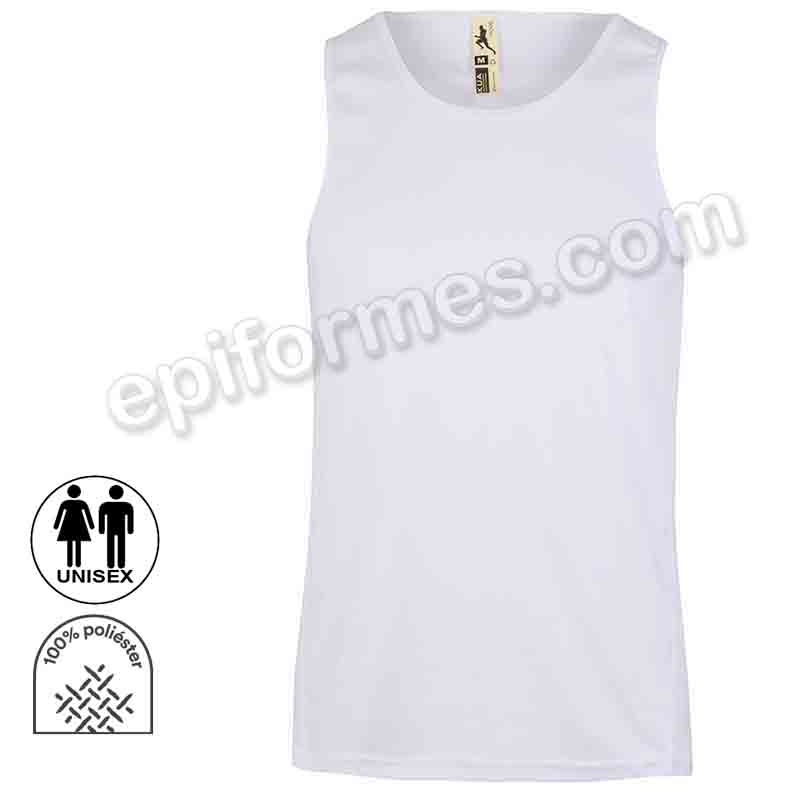 Camiseta técnica unisex tirantes 7 colores