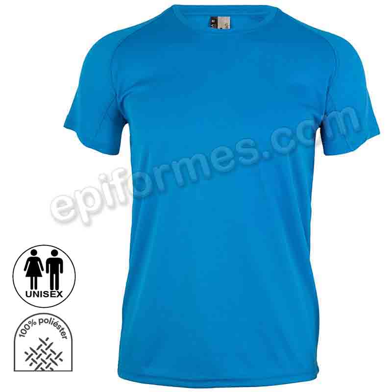 Camiseta técnica unisex 10 colores