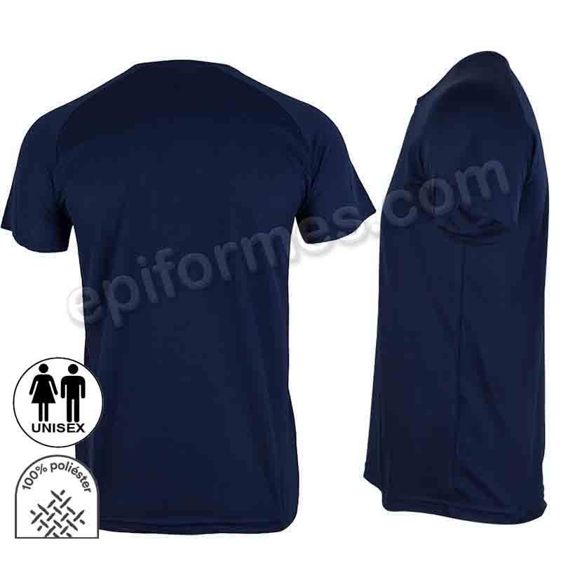 Camiseta técnica unisex 10 colores