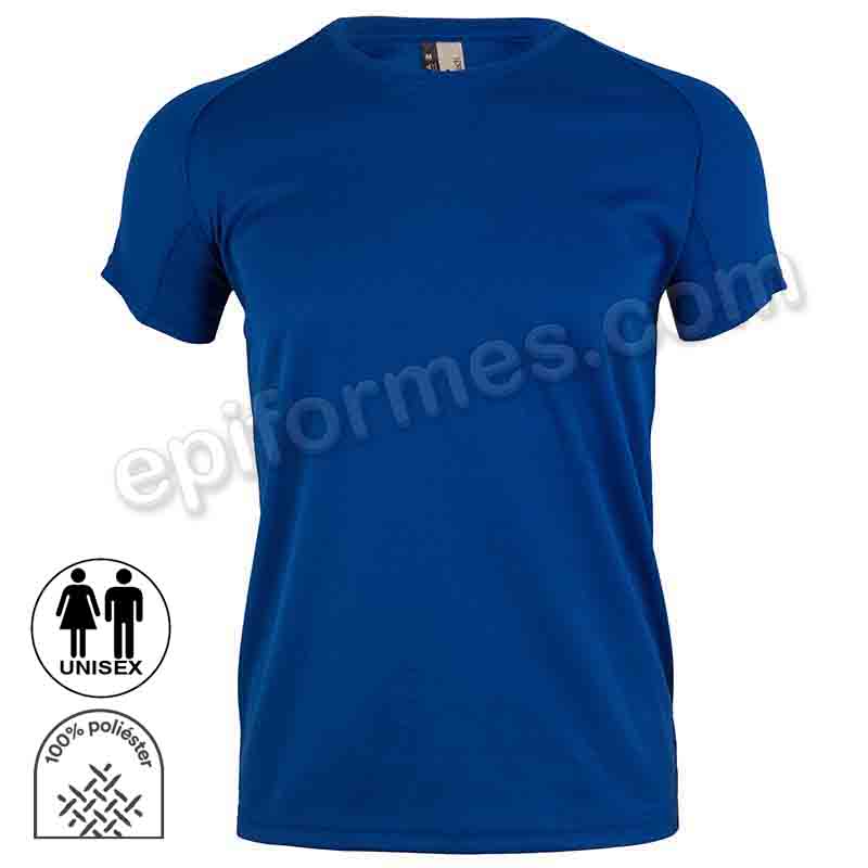 Camiseta técnica unisex 10 colores