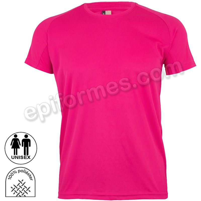 Camiseta técnica unisex 10 colores