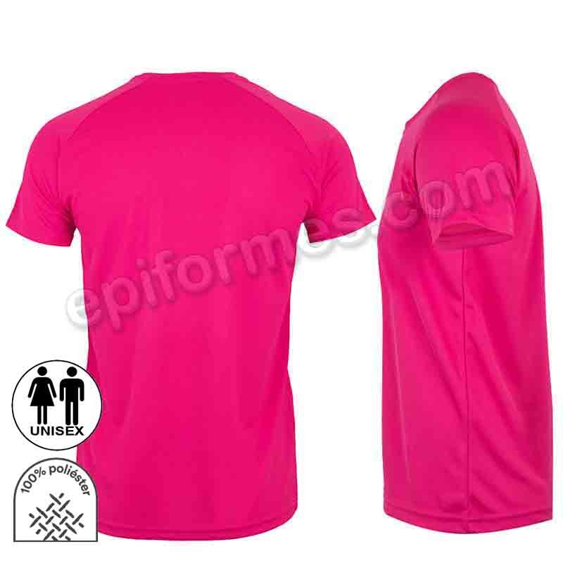 Camiseta técnica unisex 10 colores