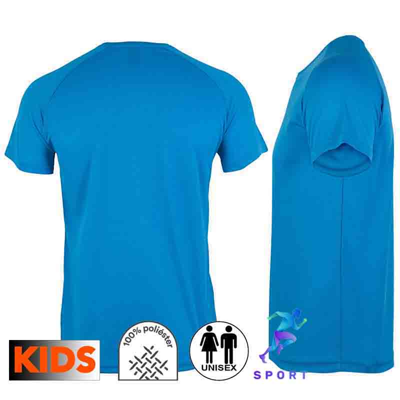 Camiseta técnica infantil 8 colores