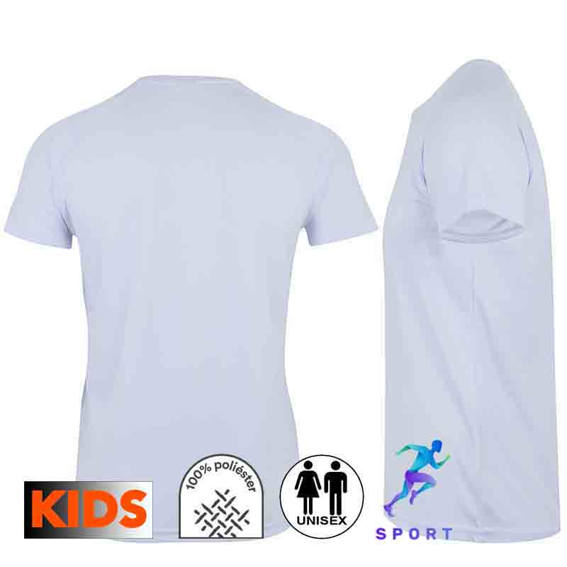 Camiseta técnica infantil 8 colores