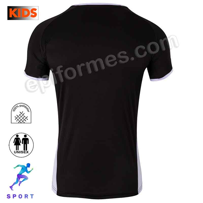 Camiseta técnica niño combinada 8 colores