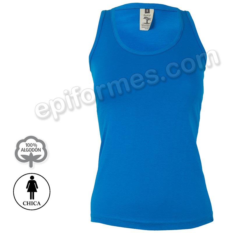 Camiseta de tirantes, espalda nadadora 7 colores