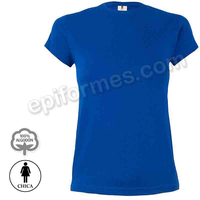 Camiseta manga corta chica 13 colores