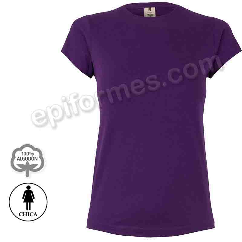 Camiseta manga corta chica 13 colores