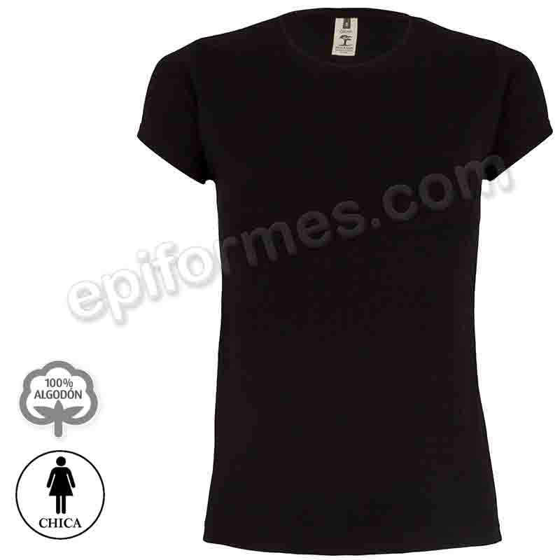 Camiseta manga corta chica 13 colores