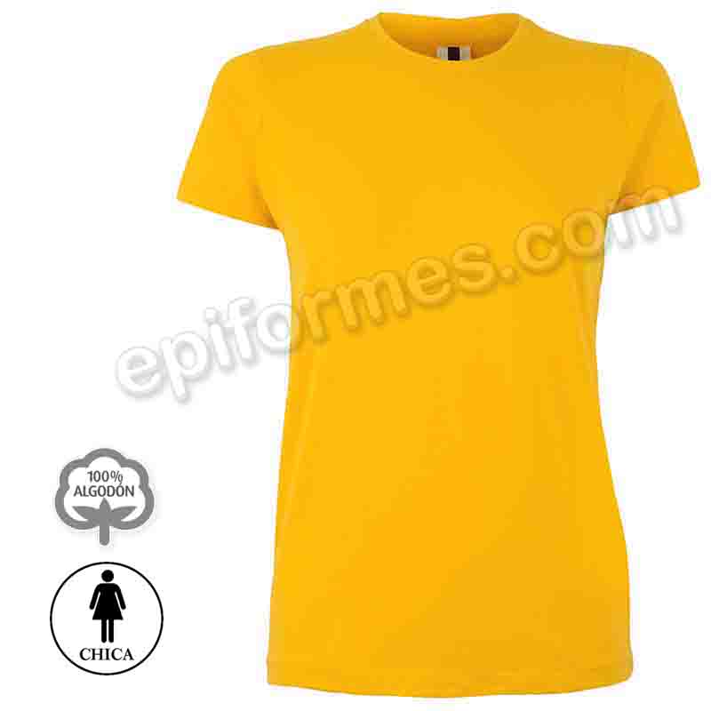 Camiseta manga corta chica 13 colores