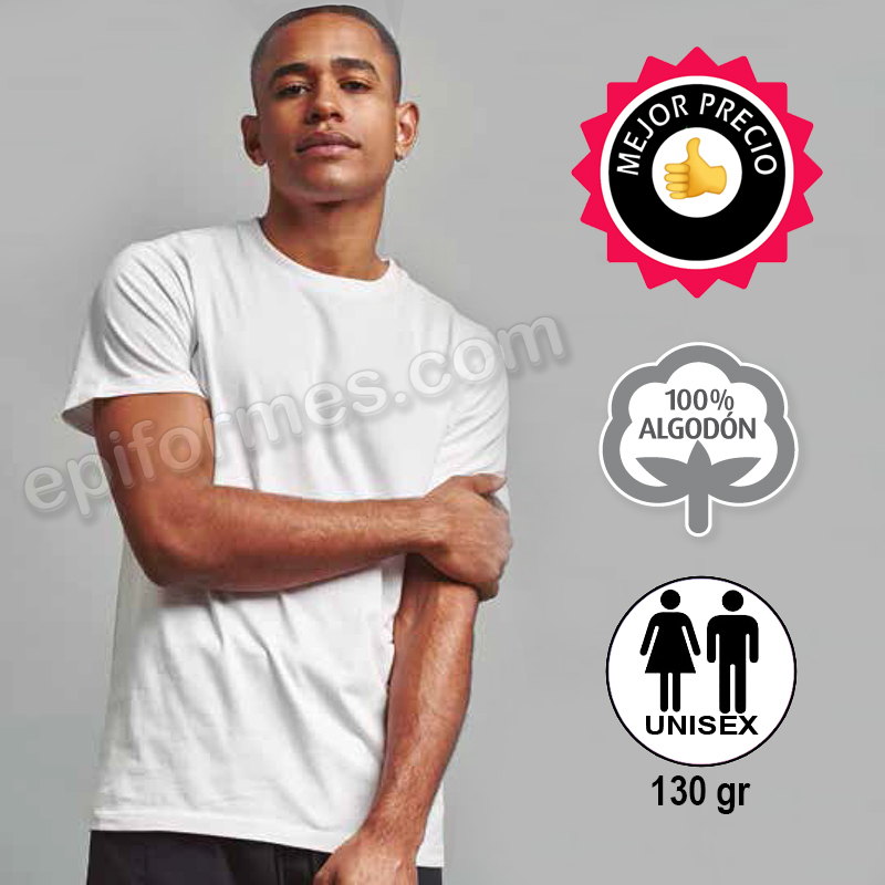 Camiseta económica blanca