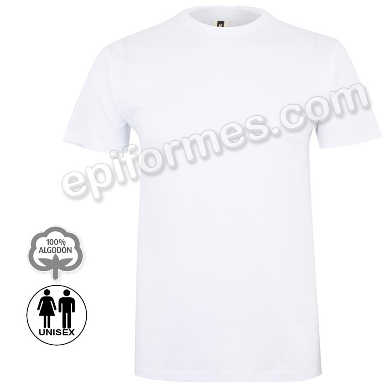 Camiseta manga corta unisex 29 colores