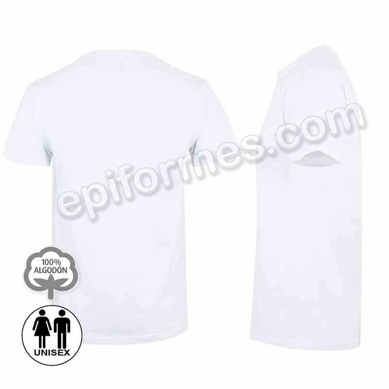 Camiseta manga corta unisex 29 colores