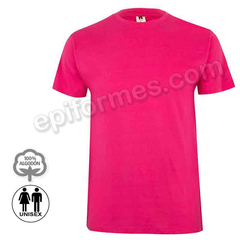 Camiseta manga corta unisex 29 colores