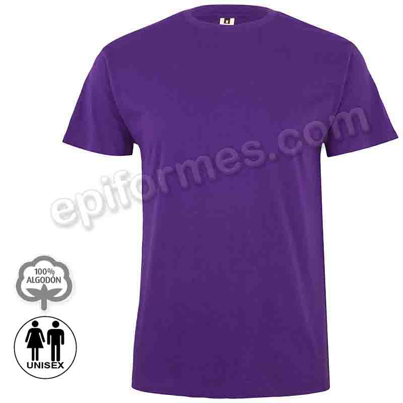 Camiseta manga corta unisex 29 colores