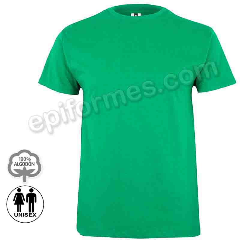 Camiseta manga corta unisex 29 colores