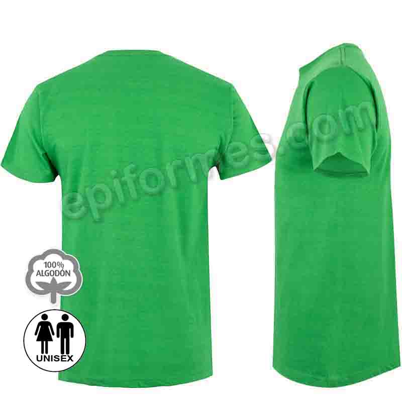 Camiseta manga corta unisex 29 colores