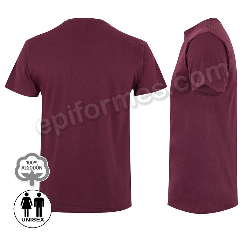 Camiseta manga corta unisex 29 colores