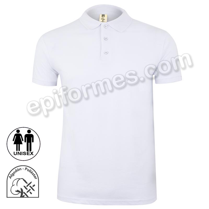 Polo manga corta unisex 18 colores