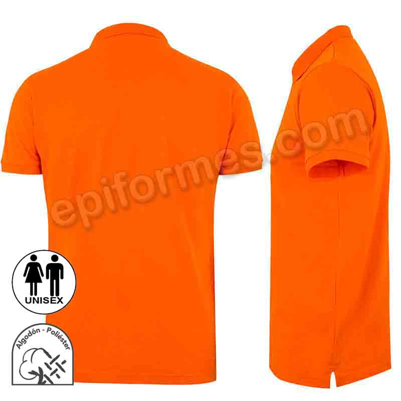 Polo manga corta unisex 18 colores