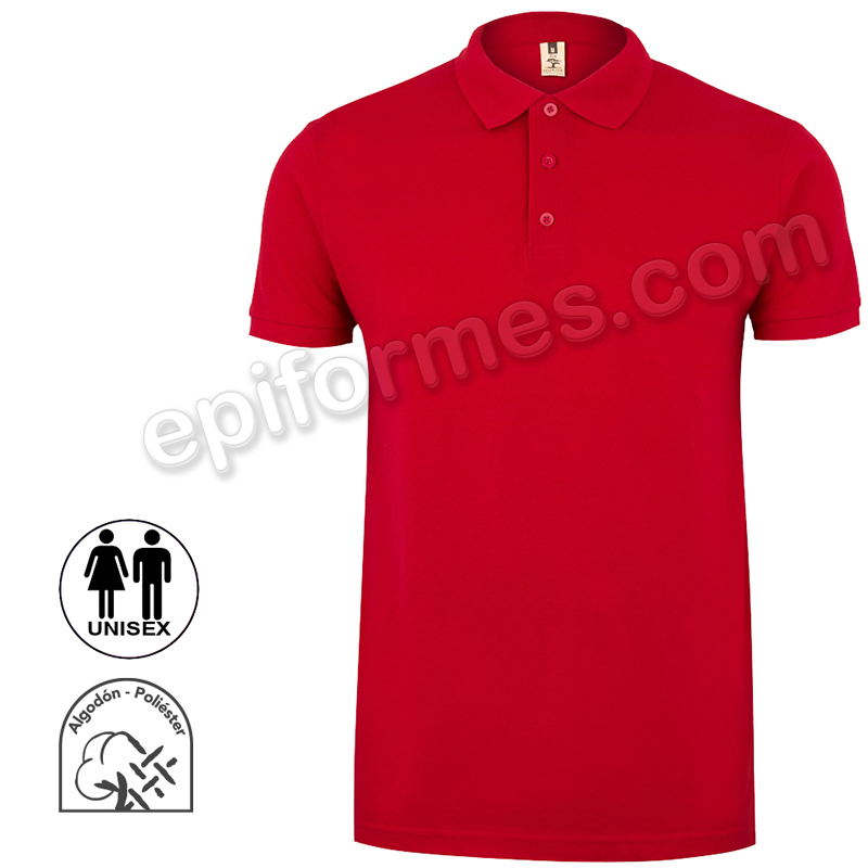 Polo manga corta unisex 18 colores