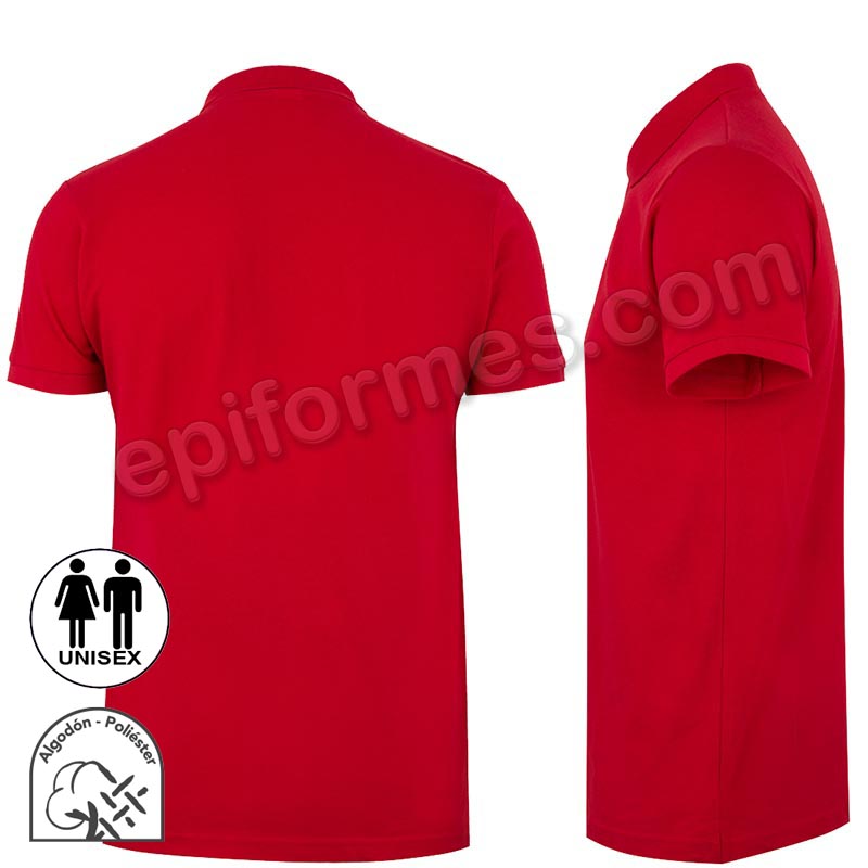 Polo manga corta unisex 18 colores