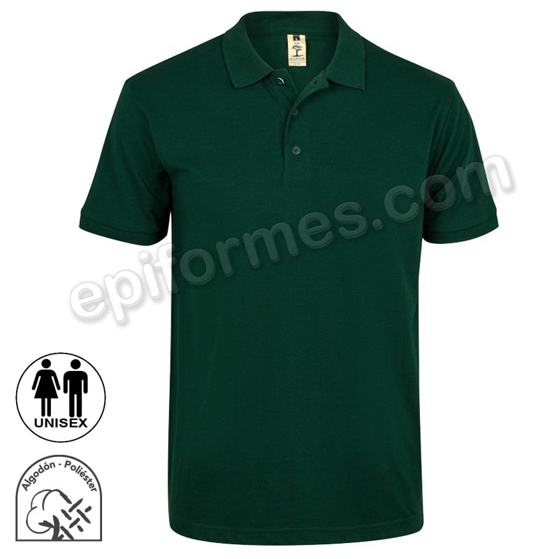 Polo manga corta unisex 18 colores