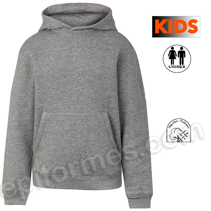 Sudadera escolar con capucha en 18 colores