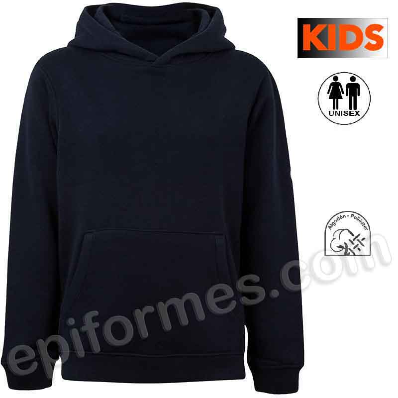 Sudadera escolar con capucha en 18 colores