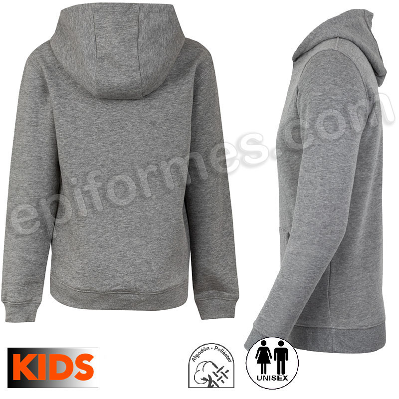 Sudadera escolar con capucha en 18 colores