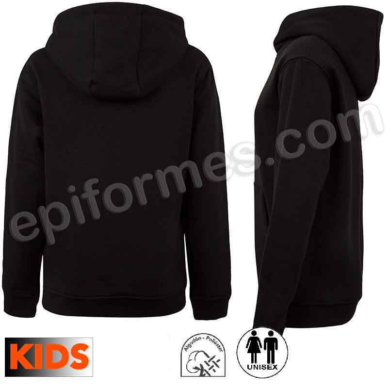 Sudadera escolar con capucha en 18 colores