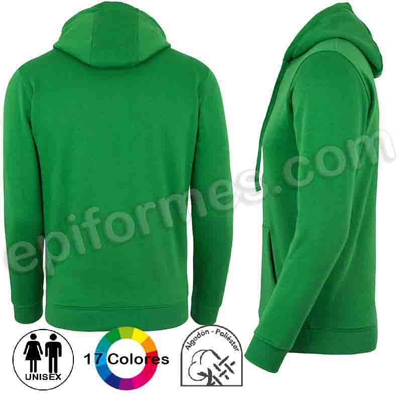 Sudadera con capucha 19 colores